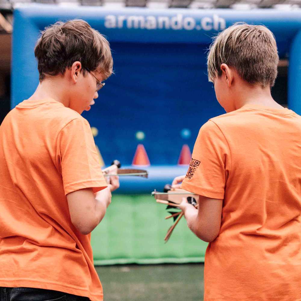 Armbrustschiessen Kinder